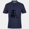 C OF C  JERSEY POLO   CHARCOAL Thumbnail