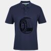 C OF C  JERSEY POLO   CHARCOAL Thumbnail