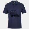 C OF C  JERSEY POLO   CHARCOAL Thumbnail