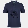 C OF C  JERSEY POLO   CHARCOAL Thumbnail
