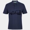 C OF C  JERSEY POLO   CHARCOAL Thumbnail