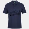 C OF C  JERSEY POLO   CHARCOAL Thumbnail