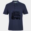 C OF C  JERSEY POLO   CHARCOAL Thumbnail