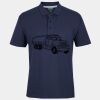 C OF C  JERSEY POLO   CHARCOAL Thumbnail