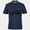 C OF C  JERSEY POLO   CHARCOAL Thumbnail