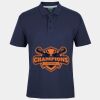C OF C  JERSEY POLO   CHARCOAL Thumbnail