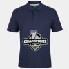C OF C  JERSEY POLO   CHARCOAL Thumbnail