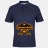 C OF C  JERSEY POLO   CHARCOAL Thumbnail