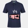 C OF C  JERSEY POLO   CHARCOAL Thumbnail