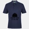 C OF C  JERSEY POLO   CHARCOAL Thumbnail