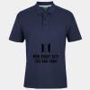 C OF C  JERSEY POLO   CHARCOAL Thumbnail