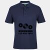 C OF C  JERSEY POLO   CHARCOAL Thumbnail