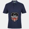 C OF C  JERSEY POLO   CHARCOAL Thumbnail