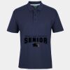 C OF C  JERSEY POLO   CHARCOAL Thumbnail