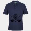 C OF C  JERSEY POLO   CHARCOAL Thumbnail