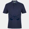 C OF C  JERSEY POLO   CHARCOAL Thumbnail
