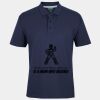 C OF C  JERSEY POLO   CHARCOAL Thumbnail