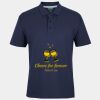 C OF C  JERSEY POLO   CHARCOAL Thumbnail