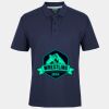C OF C  JERSEY POLO   CHARCOAL Thumbnail
