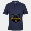 C OF C  JERSEY POLO   CHARCOAL Thumbnail