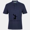C OF C  JERSEY POLO   CHARCOAL Thumbnail