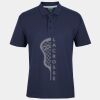 C OF C  JERSEY POLO   CHARCOAL Thumbnail