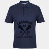 C OF C  JERSEY POLO   CHARCOAL Thumbnail
