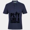 C OF C  JERSEY POLO   CHARCOAL Thumbnail