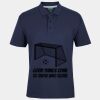 C OF C  JERSEY POLO   CHARCOAL Thumbnail