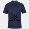 C OF C  JERSEY POLO   CHARCOAL Thumbnail