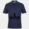 C OF C  JERSEY POLO   CHARCOAL Thumbnail