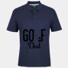 C OF C  JERSEY POLO   CHARCOAL Thumbnail