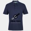 C OF C  JERSEY POLO   CHARCOAL Thumbnail
