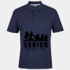 C OF C  JERSEY POLO   CHARCOAL Thumbnail